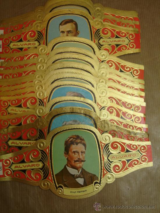 Vitolas de colecci&oacute;n: VITOLAS SUELTAS - ALVARO SERIE PREMIOS NOBEL LITERATURA  &iexcl;&iexcl; VER LISTADO &iexcl;&iexcl; 15 CMS - VITOLA