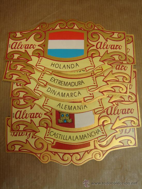 Vitolas de colecci&oacute;n: VITOLAS SUELTAS - ALVARO COLECCION ESPA&Ntilde;A EN EUROPA  &iexcl;&iexcl; VER LISTADO   &iexcl;&iexcl; 11.5 CMS VITOLA