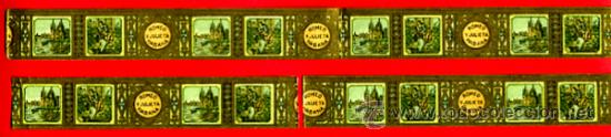 Vitolas de colecci&oacute;n: TIRAS TIPO VITOLA , PUROS TABACO ROMEO Y JULIETA , HABAN CUBA ,ORIGINAL, C2