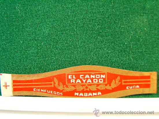 Vitolas de colecci&oacute;n: EL CA&Ntilde;ON RAYADO - HABANA - CIENFUEGOS - CUBA - SIN NUMERO - ANTIGUA VITOLA CLASICA - SIGUE ...