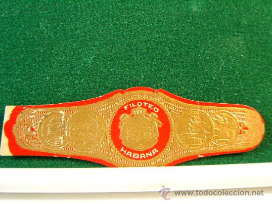 Vitolas de colecci&oacute;n: FILOTEO - HABANA - CUBA - SIN NUMERO - ANTIGUA VITOLA CLASICA - SIGUE ...