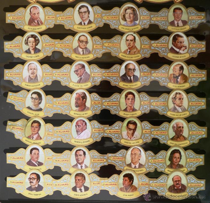 Vitolas de colecci&oacute;n: VITOLAS ALVARO, PREMIOS PLANETA, 28 VITOLAS, SERIE COMPLETA.