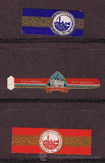 Vitolas de colecci&oacute;n: VITOLA CLASICA .- VARIOS PAISES Y MARCAS .- (EDIFICIOS VARIOS) (EDIFICACIONES) (3 VITOLAS) - Foto 1