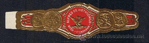 Vitolas de colecci&oacute;n: VITOLA CLASICA.- MARCA:  BOCK Y CIA (CUBA) .- AGUILA