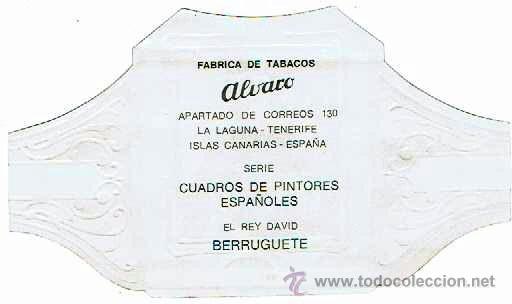 Vitolas de colecci&oacute;n: VILOTA - ALVARO - EL REY DAVID - Foto 2