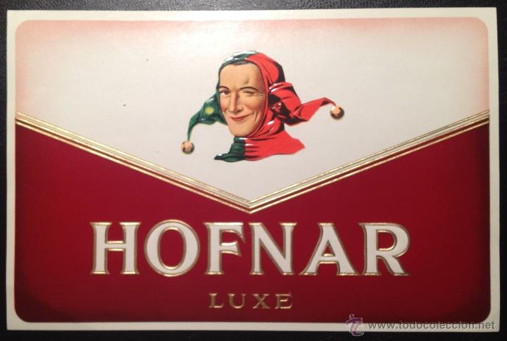 Vitolas de colecci&oacute;n: LITOGRAFIA HOFNAR LUXE (Medidas 18,5 x 12 cm.)