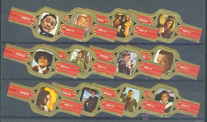 Vitolas de colecci&oacute;n: LA ESMERALDA .- HAWAI 5.0 (SERIE DE TELEVISION) (12 VITOLAS) .- SERIE COMPLETA