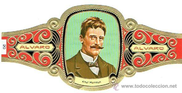 Vitolas de colecci&oacute;n: VITOLA - ALVARO - KNUT HAMSUN - Foto 1