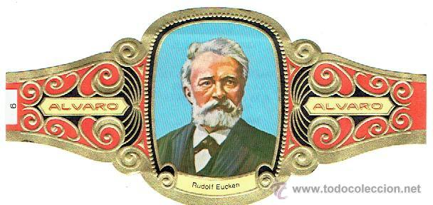 Vitolas de colecci&oacute;n: VITOLA ALVARO - RUDOLF EUCKEN - Foto 1