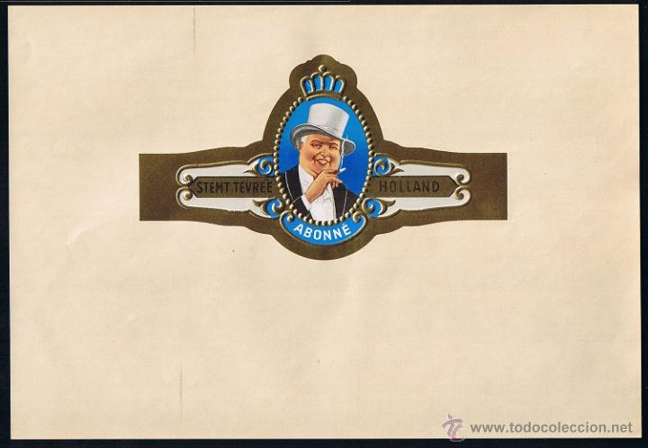 An&eacute;is de charuto de cole&ccedil;&atilde;o: HABILITACION -VISTA. TITULO: ABONN&Eacute;. TEMA: HOMBRES, FUMADORES