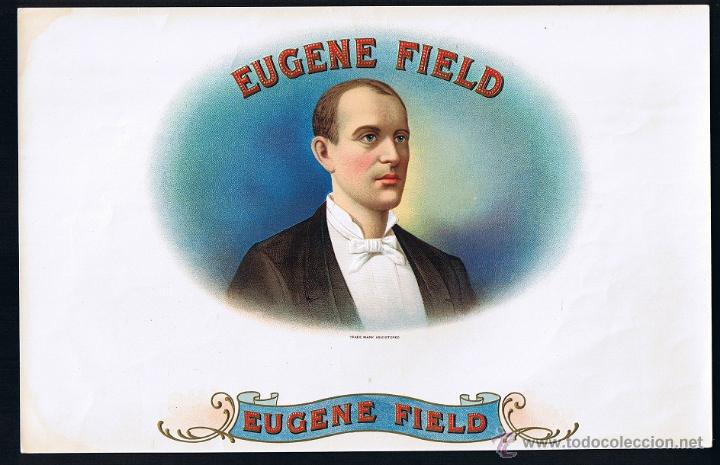 An&eacute;is de charuto de cole&ccedil;&atilde;o: HABILITACION -VISTA. TITULO: EUGENE FIELD. TEMA: HOMBRES. ESCRITORES