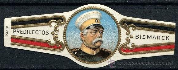 An&eacute;is de charuto de cole&ccedil;&atilde;o: VITOLA RETRATO BISMARCK - CASA IMPERIAL ALEMANA