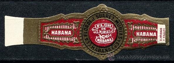 Vitolas de colecci&oacute;n: VITOLA FLOR DE MURRIAS - FLOR PEQUE&Ntilde;A