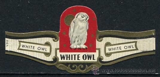 Vitolas de colecci&oacute;n: VITOLA WHITE OWL - BUHO - Foto 1