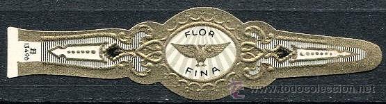 Bagues de cigare de collection: VITOLA FLOR FINA - AGUILA