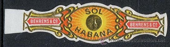 Vitolas de colecci&oacute;n: VITOLA SOL - IMAGEN SOL - Foto 1