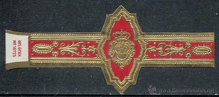 Vitolas de colecci&oacute;n: VITOLA SIN MARCA - ESCUDO Y CORONA