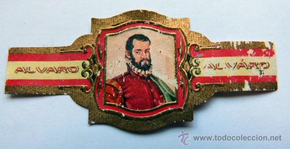 Vitolas de colecci&oacute;n: Vitola puros Alvaro