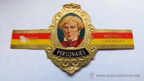 Vitolas de colecci&oacute;n: Vitola puros Capote Personajes Michel Faraday