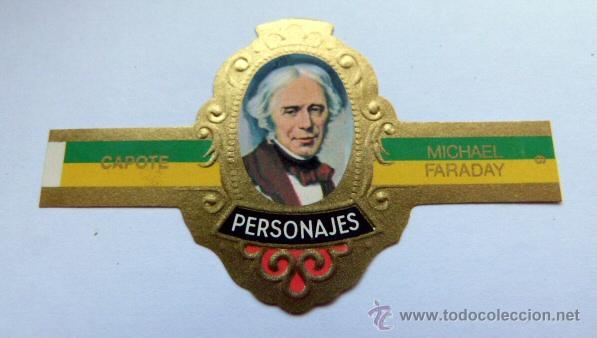 Vitolas de colecci&oacute;n: Vitola puros Capote Personajes Michel Faraday