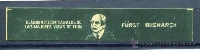 An&eacute;is de charuto de cole&ccedil;&atilde;o: VITOLA LAS MEJORES VEGAS - RETRATO BISMARCK