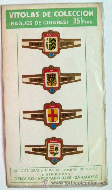 Vitolas de colecci&oacute;n: Vitolas de colecci&oacute;n Marca Senator - Foto 1