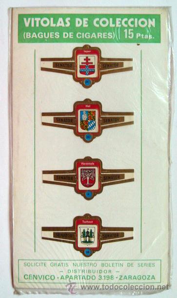 Vitolas de colecci&oacute;n: Vitolas de colecci&oacute;n Marca Senator - Foto 1