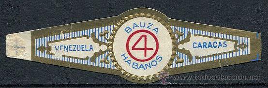 Bagues de cigare de collection: VITOLA BAUZA - NUMERO 4