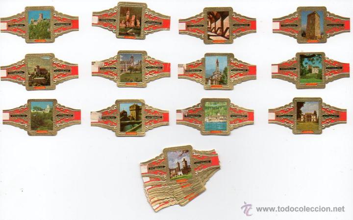 Vitolas de colecci&oacute;n: Vitolas. Serie completa Lugano - Suiza, f.p. 24 vitolas