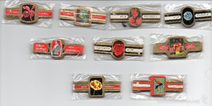 Vitolas de colecci&oacute;n: Vitolas, Colecci&oacute;n completa de la marca Help Yourself , 9 series