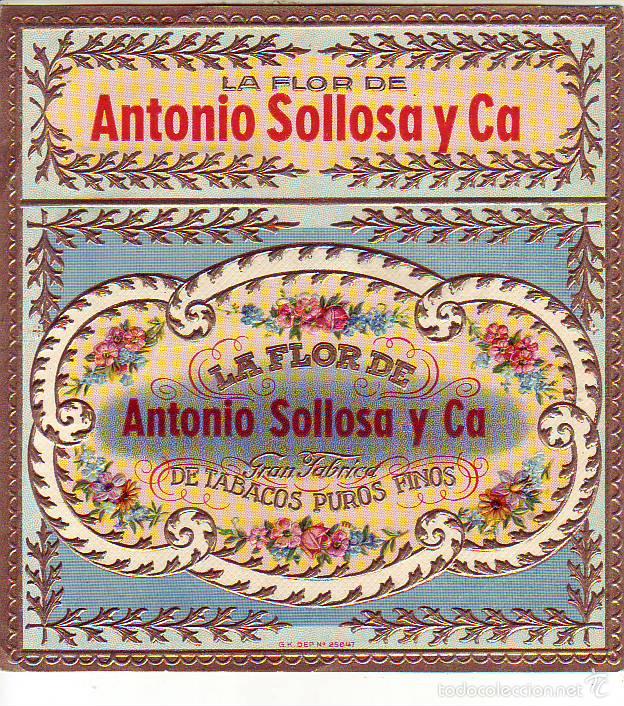 Vitolas de colecci&oacute;n: la flor de antonio sollosa y ca