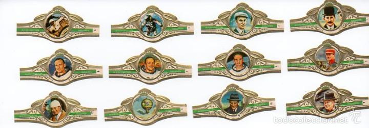 Vitolas de colecci&oacute;n: Vitolas Serie Washington, Pioneros de la Aviaci&oacute;n, verde 12 vitolas