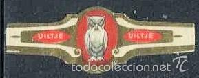 Vitolas de colecci&oacute;n: VITOLA UILTJE - BUHO - Foto 1