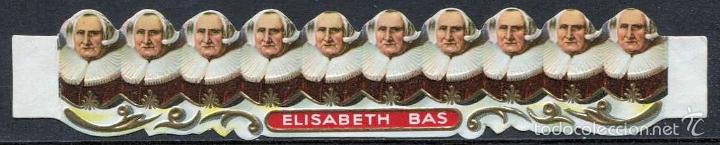 Vitolas de colecci&oacute;n: VITOLA ELISABETH BAS