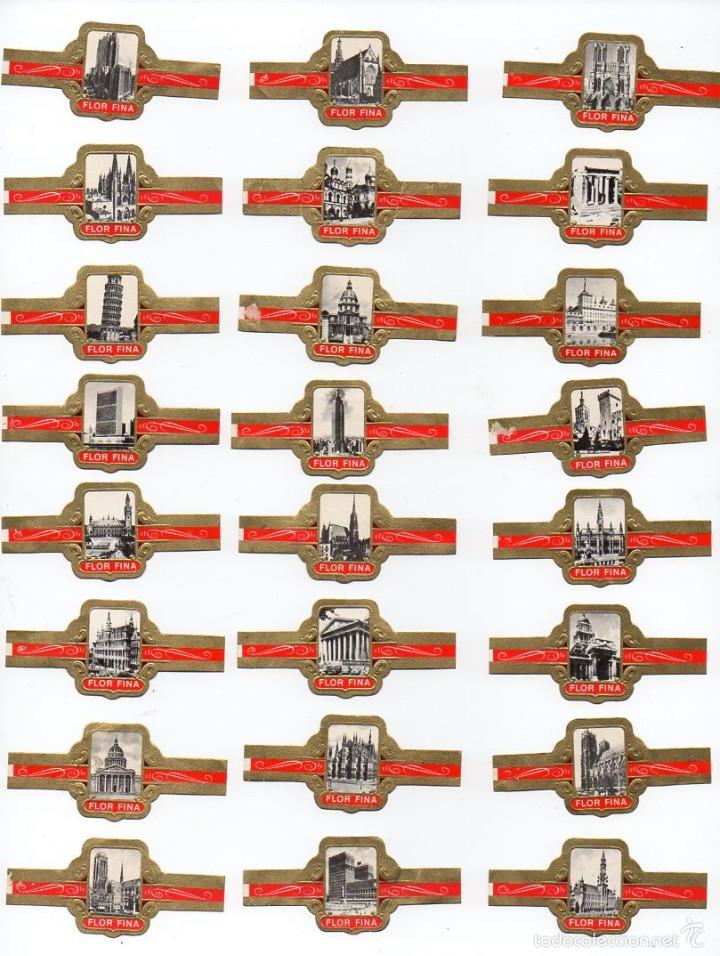 Vitolas de colecci&oacute;n: Vitolas. Serie completa Senator - Monumentos s.m. 24 vitolas.