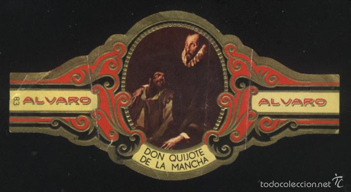 Sammlung von Banderolen: A-3249- VITOLA. ALVARO. DON QUIJOTE DE LA MANCHA.