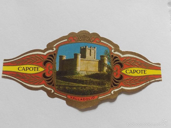Vitolas de colecci&oacute;n: VITOLA TABACOS CAPOTE SERIE CASTILLOS DE ESPA&Ntilde;A N&ordm; 16 TORRELOBAJON (VALLADOLID)