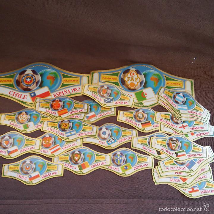 Vitolas de colecci&oacute;n: VITOLA, SERIE COMPLETA CAMPEONATO DEL MUNDO DE FUTBOL MUNDIAL 1982  ALVARO