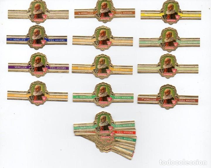 Vitolas de colecci&oacute;n: Vitolas.Serie completa Verellen - Arco Iris, serie 4a, 25 vitolas