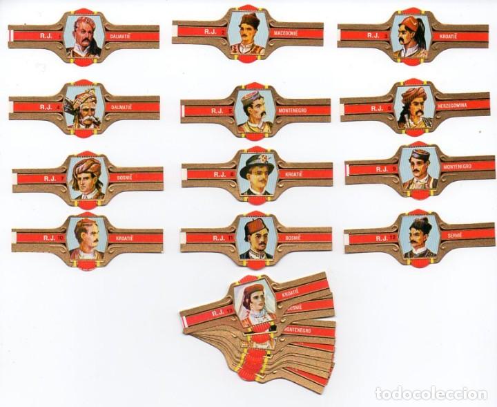Vitolas de colecci&oacute;n: Vitolas. Serie completa Rokende Jan, Yugoslavia, 24 vitolas.
