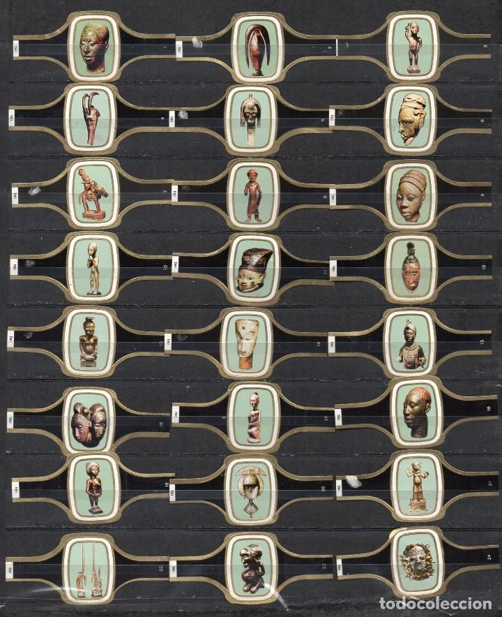 Vitolas de colecci&oacute;n: Vitolas. Serie Cogetama - Arte Afric&aacute;no, S.M.