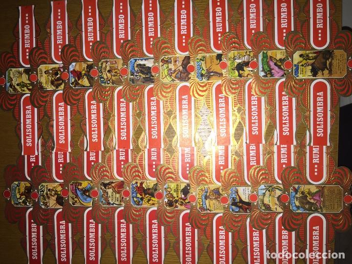 Bagues de cigare de collection: RUMBO &ndash; CARTELES ANTIGUOS &ndash; COLECCI&Oacute;N COMPLETA DE 18 VITOLAS