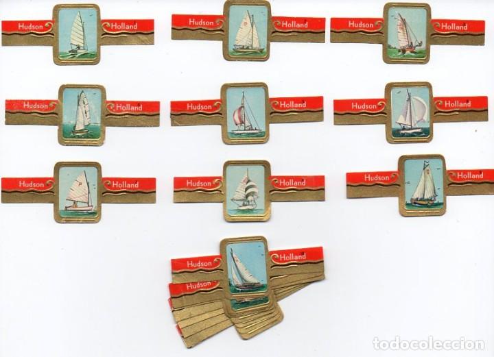 Vitolas de colecci&oacute;n: Vitolas. Serie completa Hudson - Yolas, 24 vitolas
