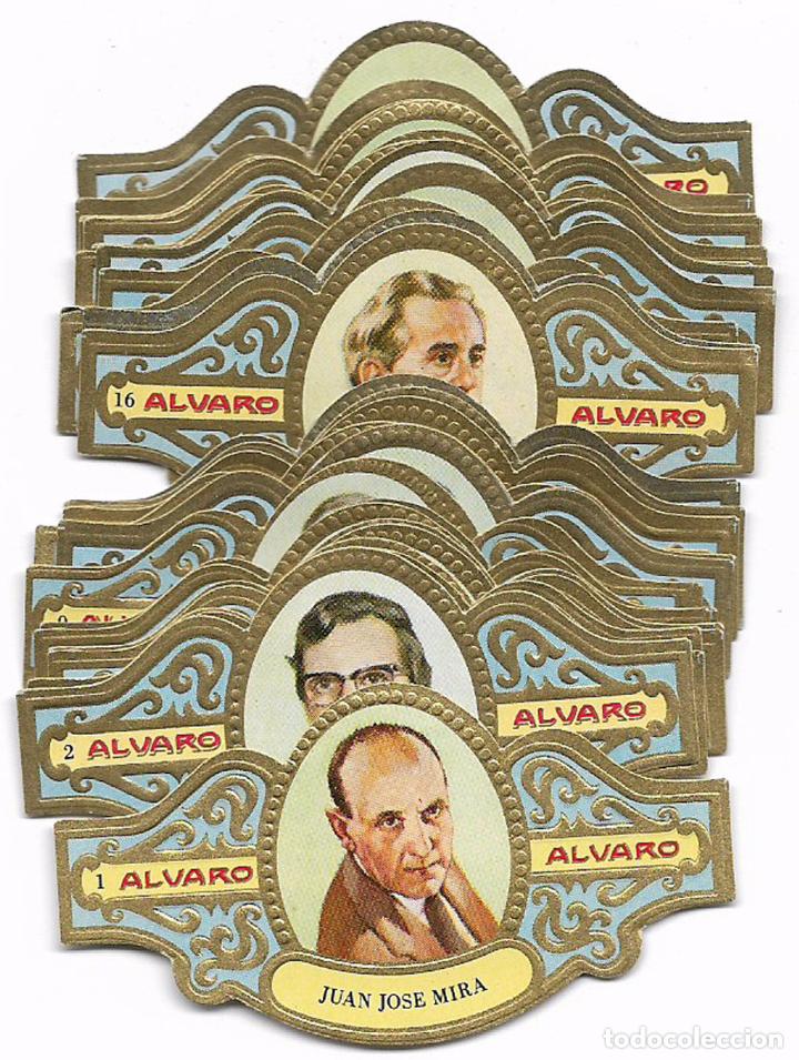 Vitolas de colecci&oacute;n: VITOLAS ALVARO SERIE PREMIOS PLANETA &ndash; SERIE COMPLETA 28 VITOLAS