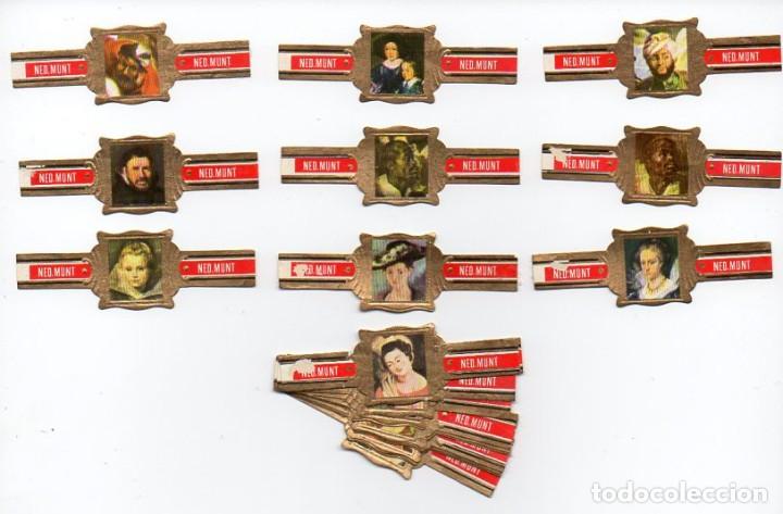 Vitolas de colecci&oacute;n: Vitolas. Serie completa Nederlandsche Munt - Fragmentos de Rubens, serie 1, 20 vitolas