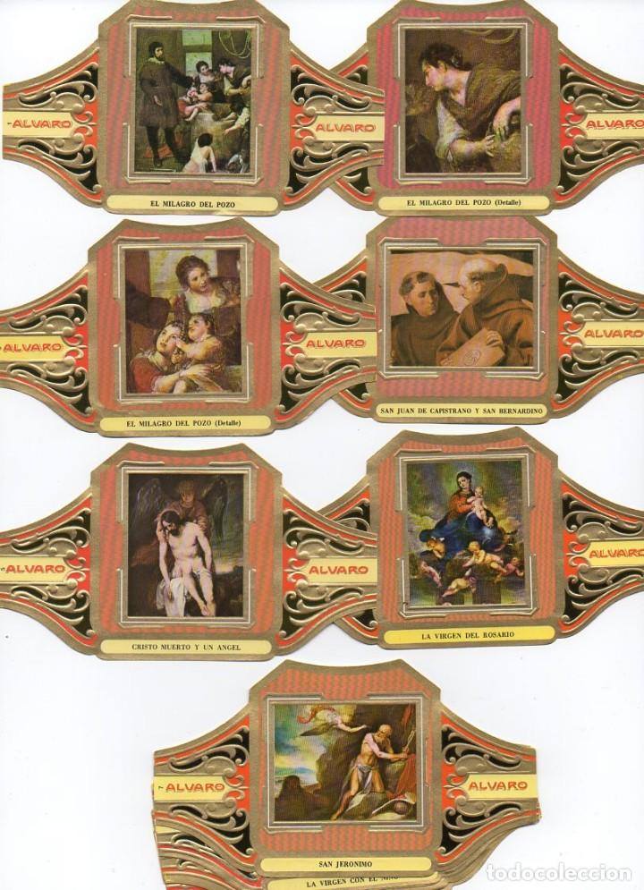 Vitolas de colecci&oacute;n: Vitolas Serie Completa Alvaro, Alonso Cano, 12 vitolinas