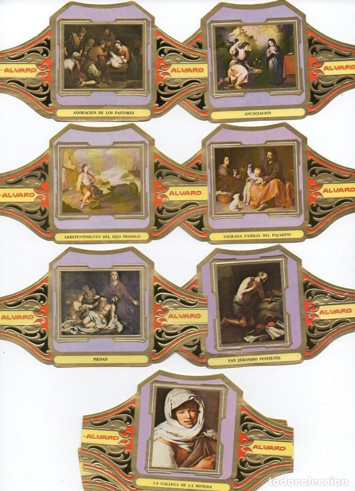 Vitolas de colecci&oacute;n: Vitolas Serie Completa Alvaro,Murillo, serie 2, 12 vitolinas