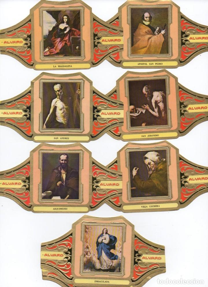 Vitolas de colecci&oacute;n: Vitolas Serie Completa Alvaro, Rivera, 12 vitolinas