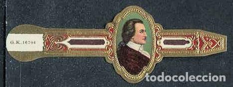 Bagues de cigare de collection: VITOLA - RETRATO DE JOHANN WOLFGANG VON GOETHE (ESCRITOR)
