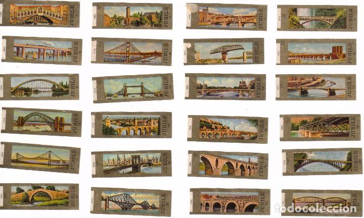 Vitolas de colecci&oacute;n: Vitolas, Serie Jubile - Puentes, 24 vitolas